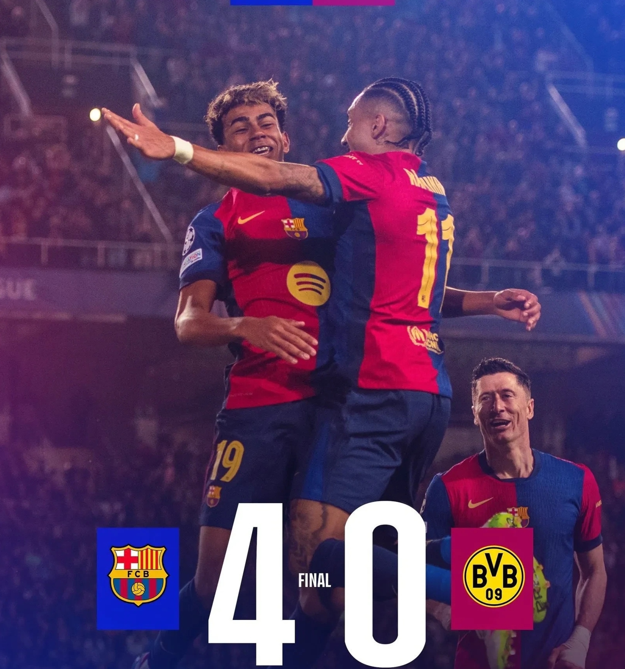 华体会体育-巴萨绝杀多特蒙德，莱万梅开二度亚洲杯  第1张